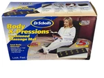 Dr. Scholl Body X-pressions Massage Mat W/ Heat 5 Motors New In Box. Fixed Price $48.75.