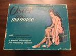 Vintage & Complete 1969 Oster Duo Massager Vibrator Model 205-01. Fixed Price $22.95.