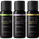 Wicked Sensual Ultra Smooth Long Lasting Seductively Scented Massage Oil 4 Oz. Fixed Price $16.93.