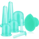 Bbto Silicone Facial Cupping Set, Vacuum Massage Kit For Body, Green Mint. Fixed Price $15.66.