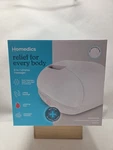 Homedics FMS-290HJ 3-IN-1 Shiatsu And Body Massager Plus Footrest. Fixed Price $70.00.
