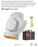 Wux Hand Massager With Heat Compression Relief 3 4 Temperatures. Fixed Price $49.99.