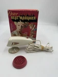 Vintage Oster Infra-red Heat Massager Model 219-01 Box Works *read*. Fixed Price $24.99.