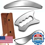 Byyddiy 3 1 Stainless Steel Muscle Scraper Tools Set,scraping Massage F. Fixed Price $44.50.