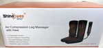 Shine Well Air Compression Leg Massager With Heat. Fixed Price $49.99.