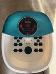 Maxkare Foot Massager W/ Heat, Bubbles & Vibration Temperature XKAM-SPA18. Fixed Price $35.45.