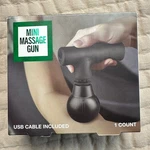 Festive Voice Mini Gun Black Portable Rechargeable Usb-c Massager 560606. Fixed Price $8.00.