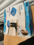 Spa Relaxation Therapy Foot Plush W/ Comfort Fabric: Baby Blue. Fixed Price $17.99.