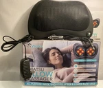 Flexworks Shiatsu Neck, Back & Legs Pillow Massager New In Box. Fixed Price $39.00.
