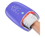 Knqze Hand Massager With Heat, Cooling Fan, Timer Compression. Fixed Price $38.99.