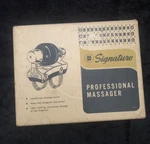Signature No. 52-20552 Vintage Professional Vibrating Massager Tested & Working. Fixed Price $25.00.