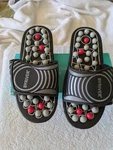 Byriver 360 Rotating Acupressure Sandals Foot Reflexology Massager Medium. Fixed Price $13.70.