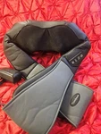 Comfysure Shiatsu Electric Shoulder And Neck Massager Pad With Heat Works Great. Fixed Price $17.99.
