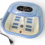 Esarora Folding Foot Spa Massager MZD-22B-03 Heated 6L Bubble Rollers. Fixed Price $22.00.