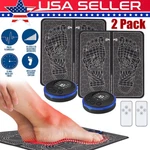 2PCS Remote Electric Foot Massager Mat Blood Circulation Muscle Stimulator Relax. Fixed Price $13.98.