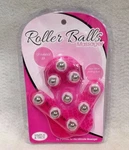 Massage Glove Roller W/ 9 Balls Pink Simple True Full Body Relaxing Mitt Gift. Fixed Price $18.99.