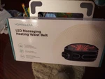 Homrelexa Led Massaging Heating Waist Belt. Fixed Price $28.00.