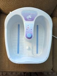 Homedics Bubble Bliss Deluxe Foot Spa Model BB-1, Great Condition. Fixed Price $5.25.