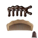 Sanlusan 2 Pcs Natural Wooden Comb,hair Massager, Anti Static Multiple Sizes. Fixed Price $22.16.