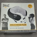 Everlast Wireless Massage Pillow Vibration Memory Foam Rechargeable EV-USHAPE-3. Fixed Price $16.76.