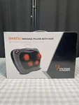 Shiatsu Massage Neck Pillow With Heat, Car Adaptor Included, Open Box. Fixed Price $19.71.