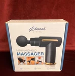 Eternal Living Mini Handheld Usb Rechargable Massager W/ 4 Attachments Nib!. Fixed Price $12.88.