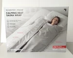 Sharper Image Calming Heat Sauna Wrap Infrared Detox Portable Spa New Box. Fixed Price $149.99.