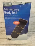 Homedics Massaging Body Roll With Heat Vibration Massager Pad - Neck Back Legs. Fixed Price $30.00.