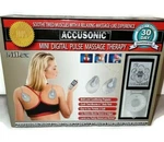 Digital Pulse Therapy Massage Home Accusonic Mini Work Travel BK0416 Milex. Fixed Price $24.00.