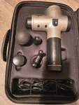 Hyperice Hypervolt Portable Massage Gun W/ Case, 4 Attachments Needs Charger. Fixed Price $29.99.