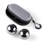 Mdluu Stainless Steel Baoding Balls, 1.57 Inches Non - Chime Hand Massage. Fixed Price $25.83.