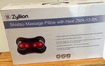 Zyllion Shiatsu Pillow Massager With Heat ZMA-13-BK (new). Fixed Price $50.95.