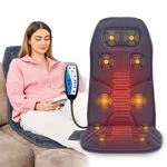 Comfier Seat Cushion With Heat,back MASSAGER,10 Vibration Motors,gray. Fixed Price $69.99.