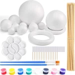 48PCS Solar System Model Foam Ball Kit Includes 10 Sizes Polystyrene Spheres .... Fixed Price $27.90.