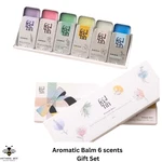 Aroma Scents Balm 6 Feelfin Home Spa Body Relaxing Massage Gift Set. Fixed Price $65.51.