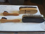Vintage Lot Of 4 Horse Hair Shoe Shine Brushes Cadillac/brookstone. Fixed Price $16.00.