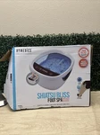 Homedics Spa Shiatsu Bliss Footbath, Heat Boost Massager, Deep Kneading. Fixed Price $47.99.