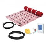 Vevor 15 Sqft Self-adhesive Mesh Floor Heating Mat System, 120V Electric Radiant. Fixed Price $114.53.