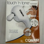 Conair Touch 'n Tone Massager HM11M Handheld Percussion Vibrating W/ Attachments. Fixed Price $29.99.