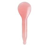 Lzlrun Rose Quartz Jade Spoon Roller Real Gua Sha Board Mushroom Massager Fac.... Fixed Price $27.69.