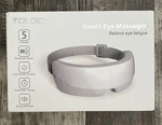 Toloco TL-EM08 Gray White Usb Bluetooth Music Smart Eye Massager With Heat. Fixed Price $25.00.