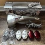 Homedics WV-100H Wave Action Heat Massager Therapist Select Attachments Tested. Fixed Price $34.99.