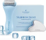 Facial Ice Roller And Stainless Steel Gua Sha Set - Cryotherapy Skin Care Massag. Fixed Price $23.00.