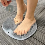 Shower Foot Scrubber Mat Back Washer Exfoliating Bath Wall Mounted Suction Cup. Fixed Price $15.39.