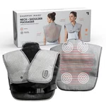Sharper Image Heated Neck And Shoulder Massager Wrap. Fixed Price $25.49.