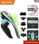 Handheld Deep Tissue Electric Massager - 3700 Rpm For Neck, Back & Whole Body. Fixed Price $40.99.