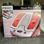 Homedics Foot Pro Ultra Luxury Massager Infrared Heat Model AK-3 New Sealed. Fixed Price $33.79.