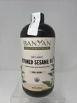 Banyan Botanicals Sesame Oil Organic & Unrefined Ayurvedic For Skin,. Fixed Price $35.00.