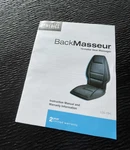Instruction Manual Only Homedics Backmasseur Seat Massager LSS-10H. Fixed Price $6.65.