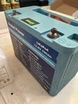 Global Power LIFEPO4 12.8V 100AH Deep Cycle Rechargeable Battery W/ Lcd. Fixed Price $250.00.